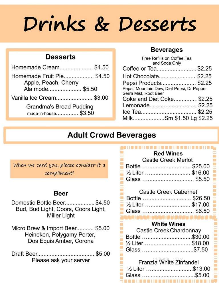 Flying M Restaurant - Panguitch, UT