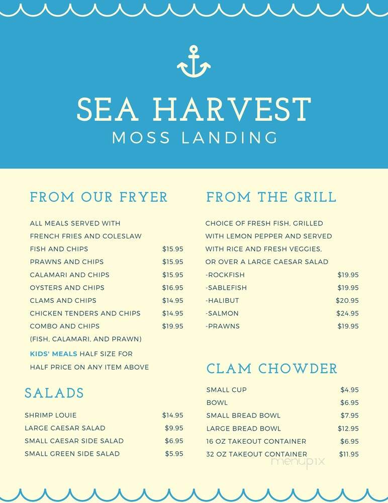 Sea Harvest Fish Market - Moss Landing, CA