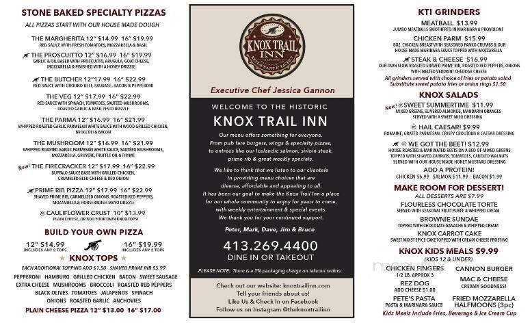 Knox Trail Inn - East Otis, MA