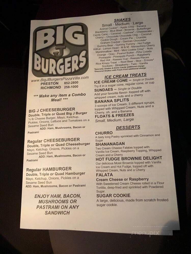 Big J Burgers - Richmond, UT