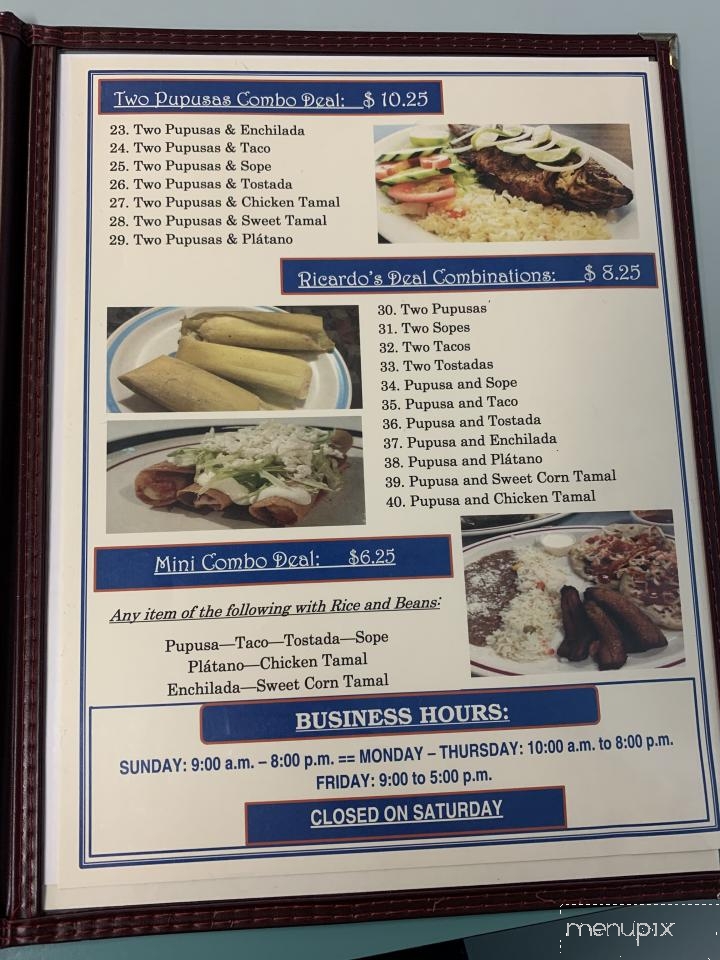 El Salvador Restaurant - Farmersville, CA